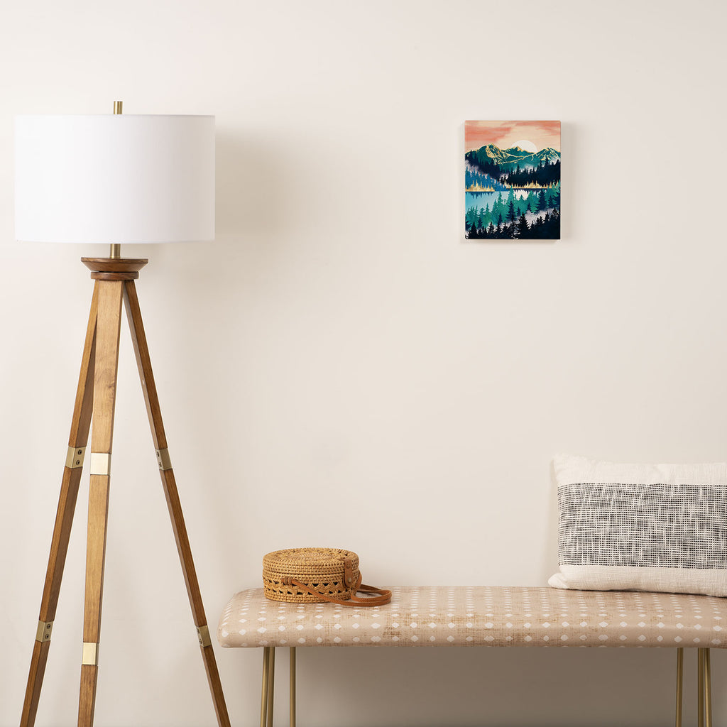 Lake Mist Canvas Print Gallery Image 2