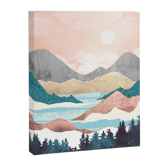 Lake Sunrise Canvas Print Gallery Image 1