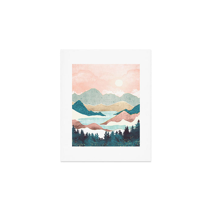 Lake Sunrise II Art Print Gallery Image 1