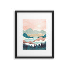 Lake Sunrise II Framed Art Print Gallery Image 6