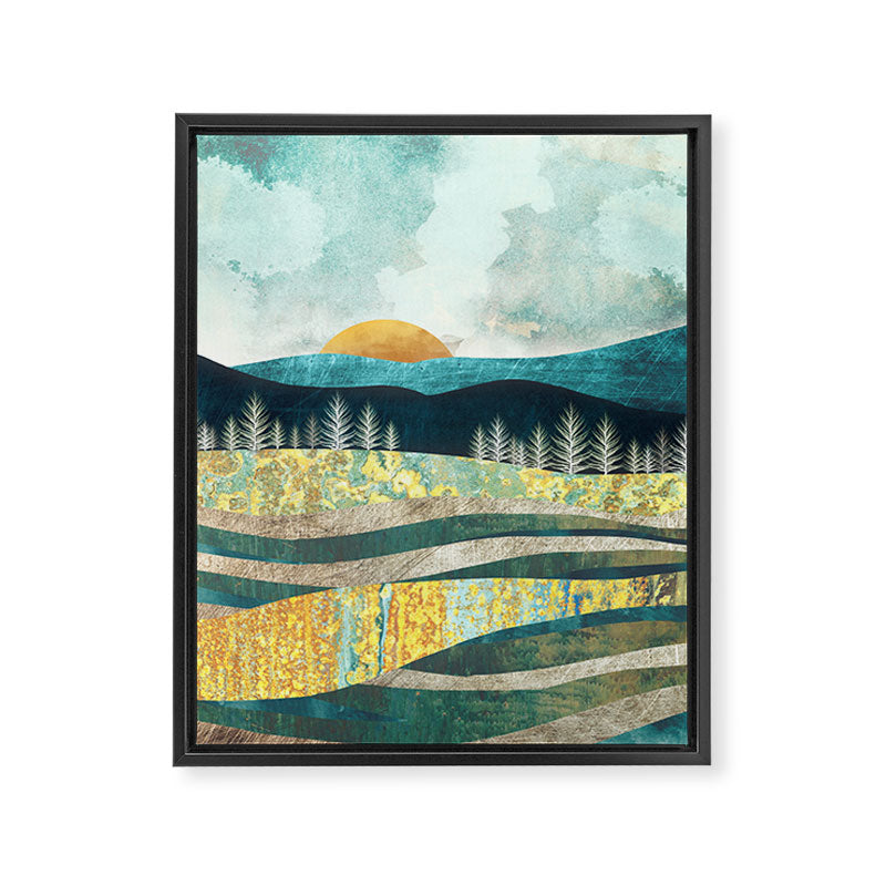 Late Summer Framed Canvas Print Gallery Image 8