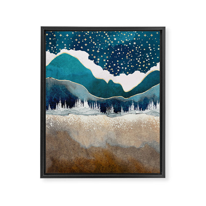 Late Winter Framed Canvas Print Gallery Image 1