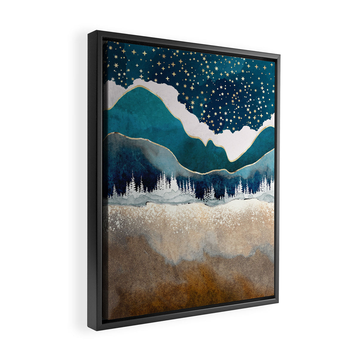 Late Winter Framed Canvas Print Gallery Image 2