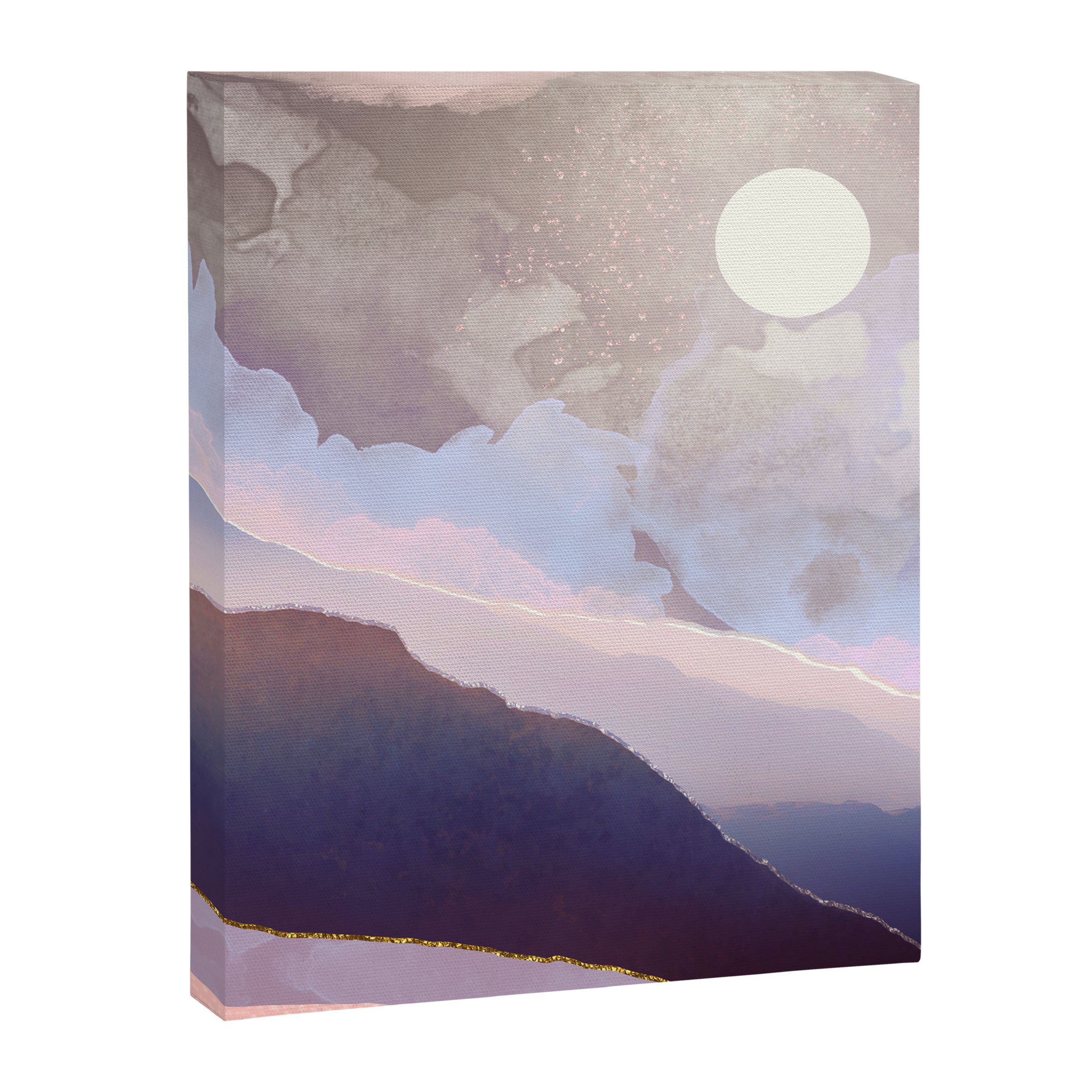 Lavender Night Canvas Print Gallery Image 8