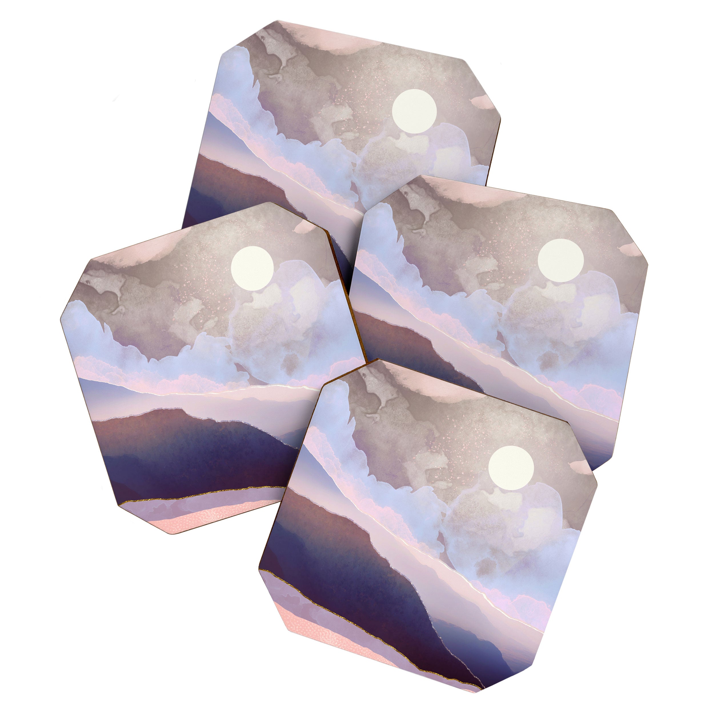 Lavender Night Coaster Gallery Image 1