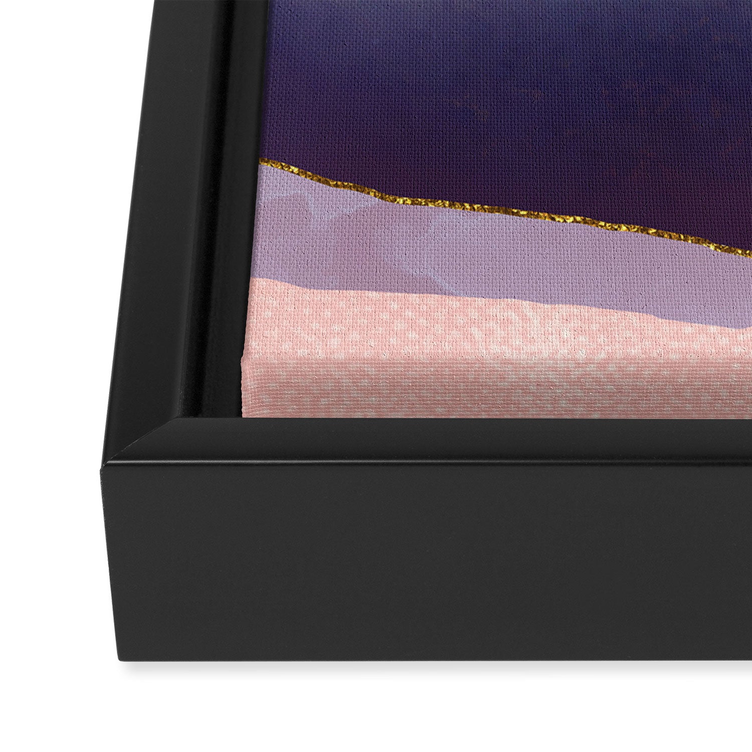 Lavender Night Framed Canvas Print Gallery Image 3