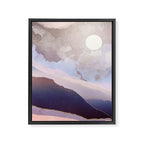 Lavender Night Framed Canvas Print Gallery Image 8