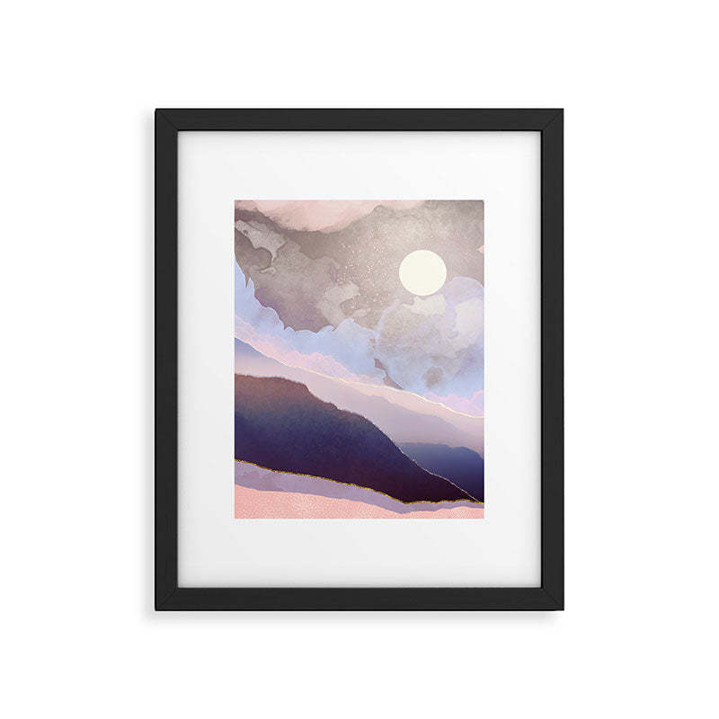 Lavender Night Framed Art Print Gallery Image 4