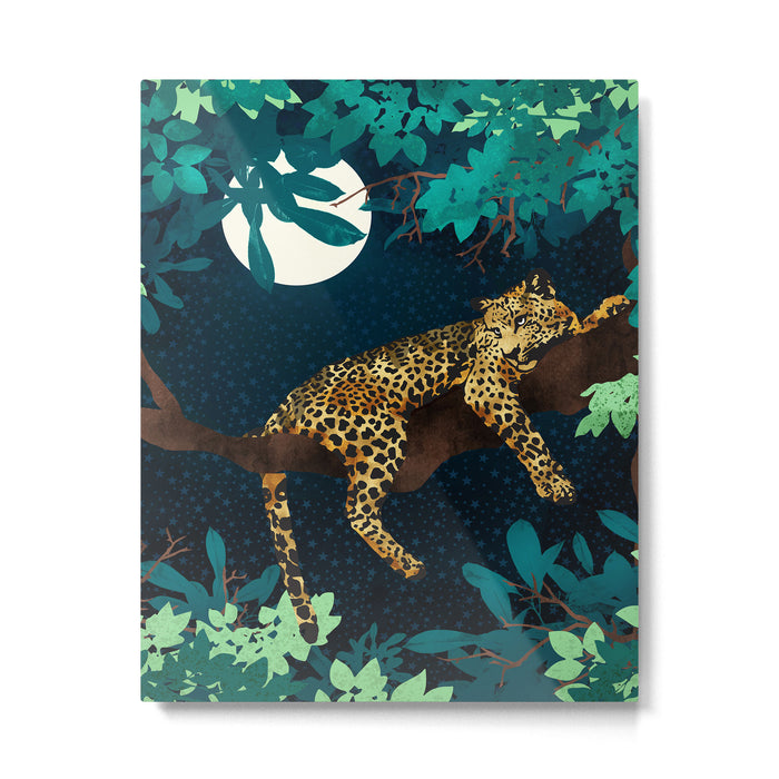 Leopard Dream Metal Print Gallery Image 1