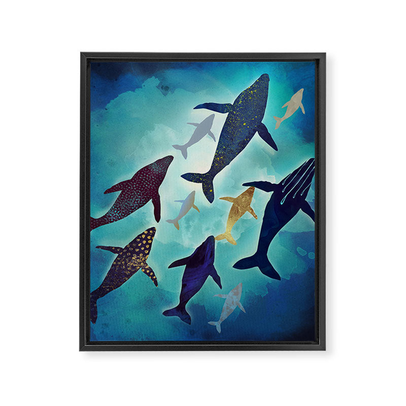 Light Above Framed Canvas Print Gallery Image 8