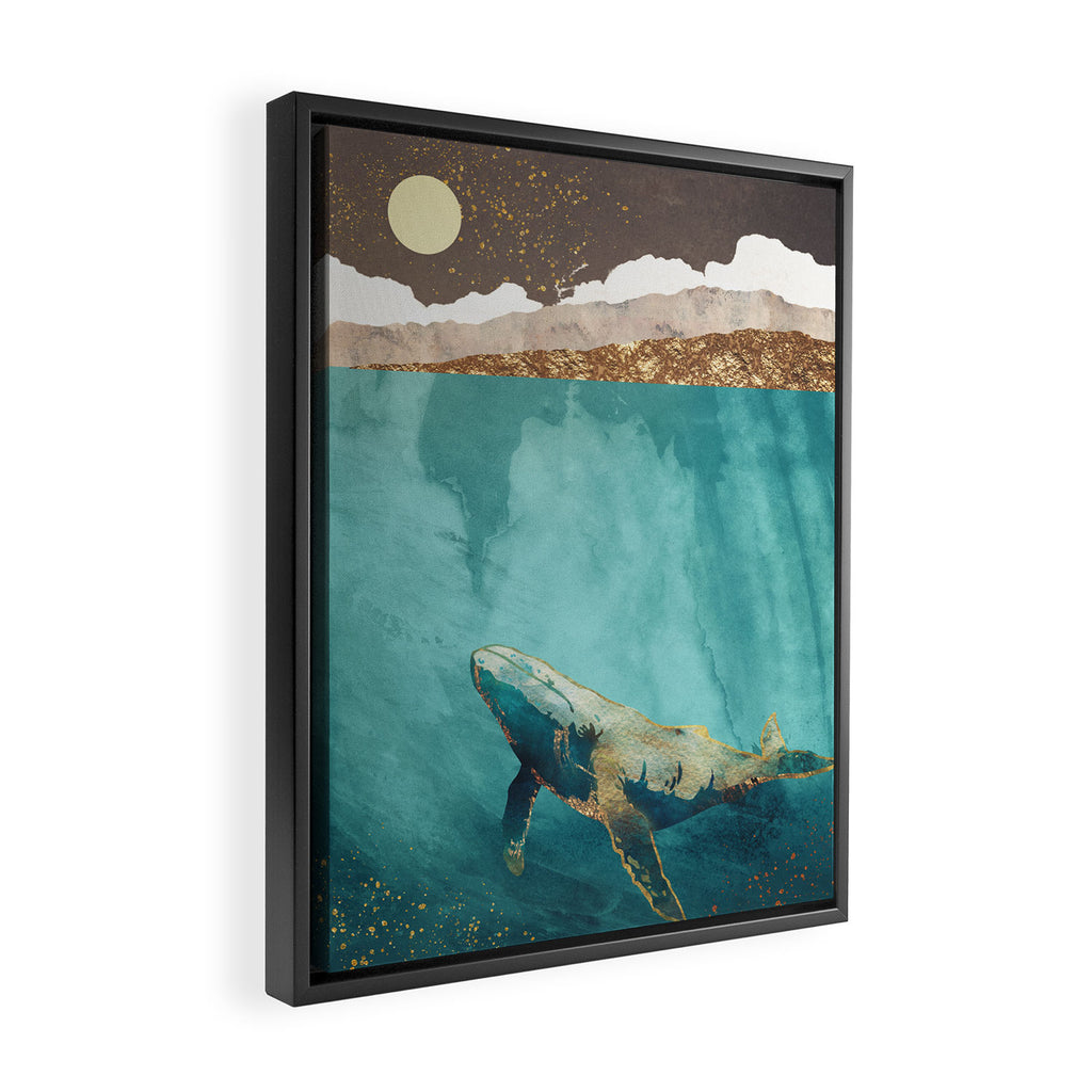 Light Beneath Framed Canvas Print Gallery Image 2