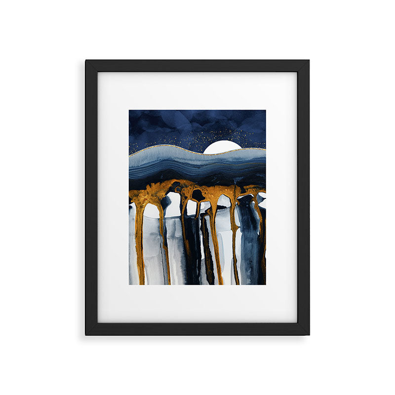 Liquid Hills Framed Art Print Gallery Image 6