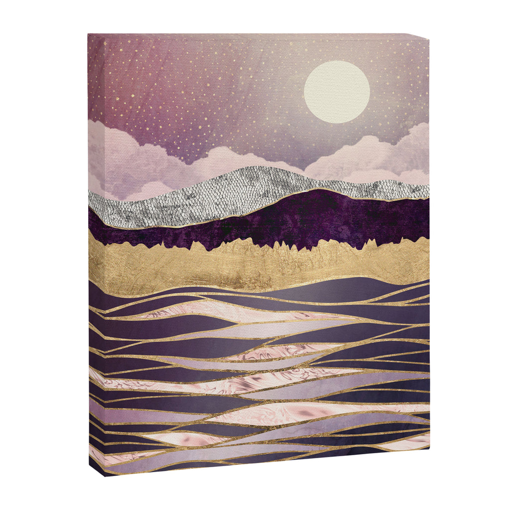 Lunar Waves Canvas Print Gallery Image 8