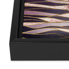 Lunar Waves Framed Canvas Print Gallery Image 3