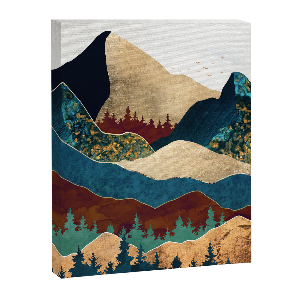 Malachite Mountains Canvas Print Gallery Image 8