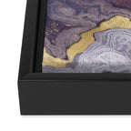 Mauve Agate Framed Canvas Print Gallery Image 3