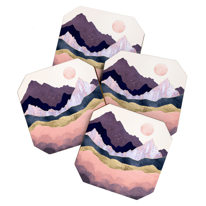 Mauve Mist Coaster Gallery Image 1