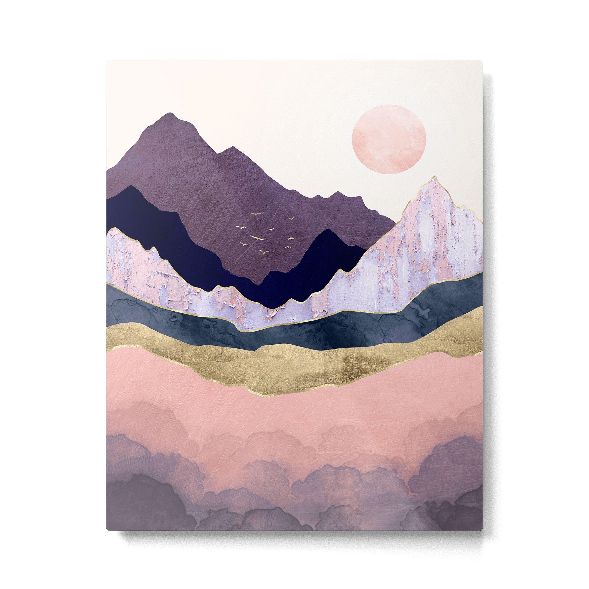 Mauve Mist Metal Print Gallery Image 6