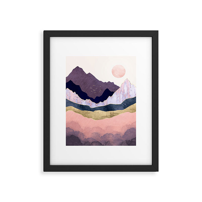 Mauve Mist Framed Art Print Gallery Image 6