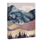 Mauve Vista Canvas Print Gallery Image 8