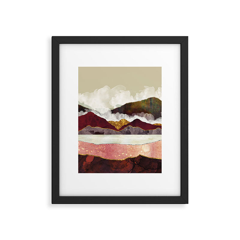 Melon Mountains Framed Art Print Gallery Image 4