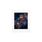 Metallic Betta Fish Art Print Gallery Image 1