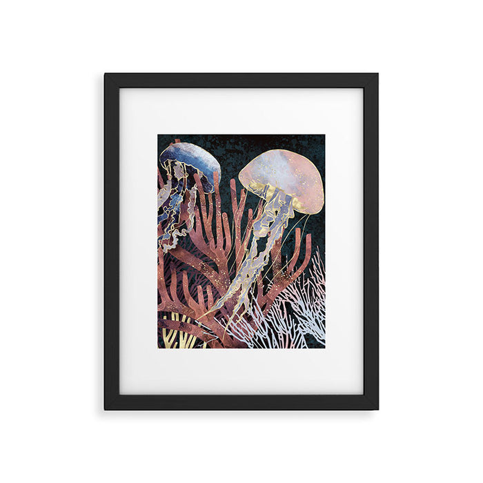 Metallic Coral Framed Art Print Gallery Image 1