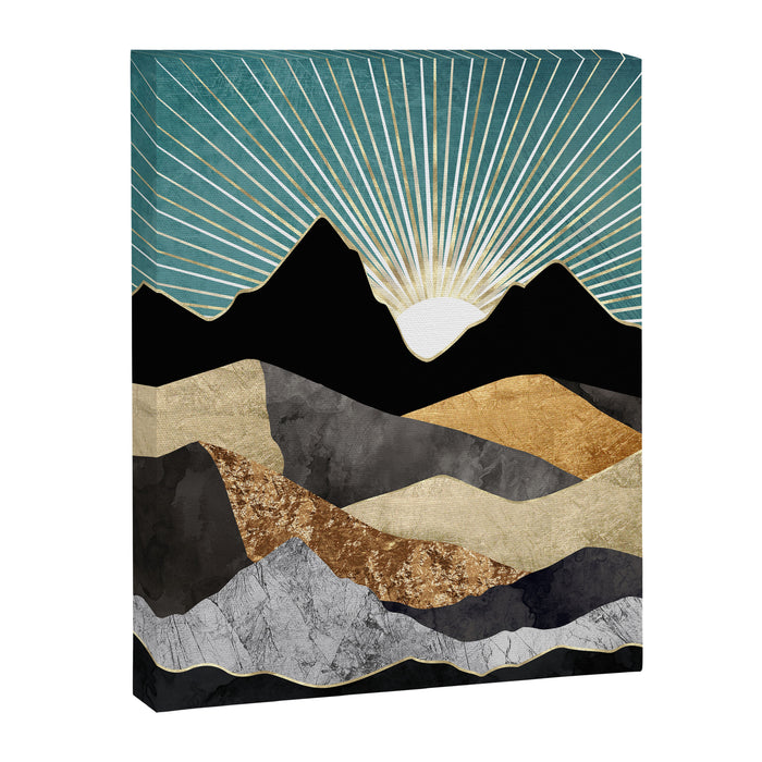 Metallic Daybreak Canvas Print Gallery Image 1
