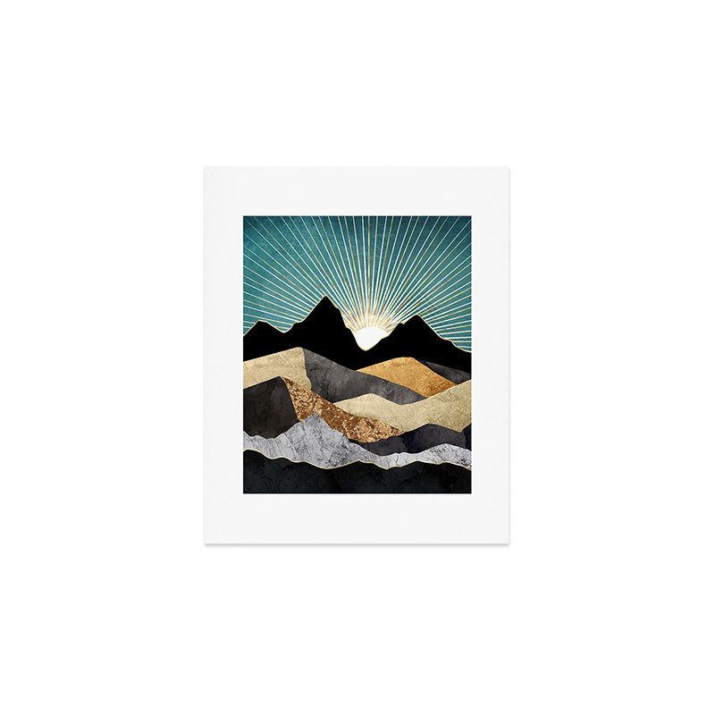 Metallic Daybreak Art Print Gallery Image 1