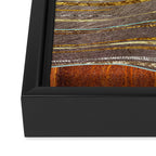 Metallic Desert Framed Canvas Print Gallery Image 3