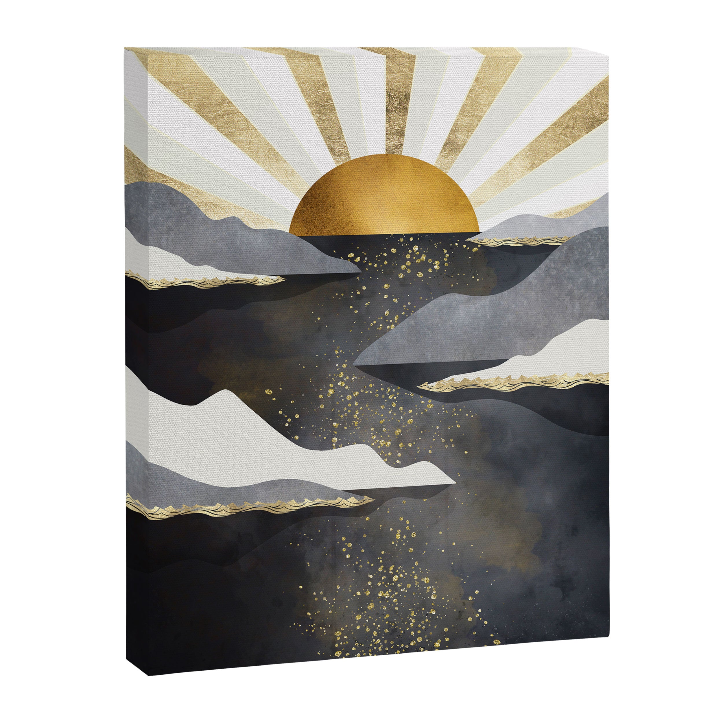 Metallic Dusk Canvas Print Gallery Image 8