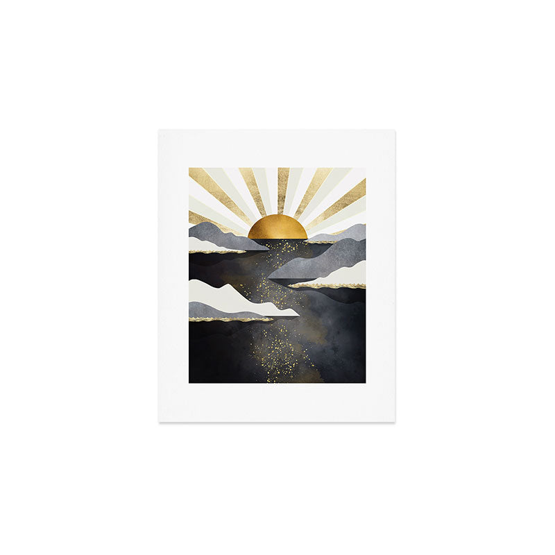 Metallic Dusk Art Print Gallery Image 1
