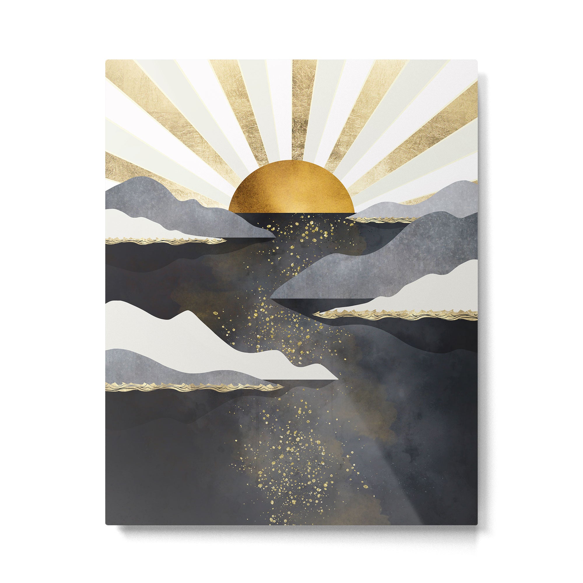 Metallic Dusk Metal Print Gallery Image 6