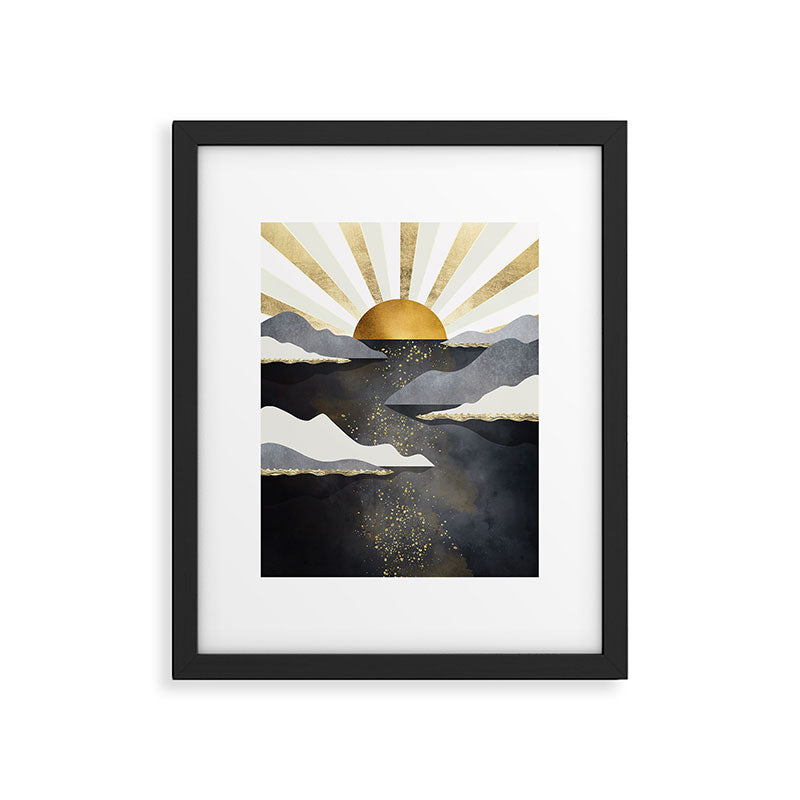 Metallic Dusk Framed Art Print Gallery Image 6