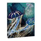 Metallic Jellyfish III Canvas Print Gallery Image 8