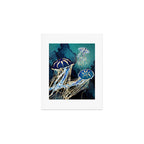 Metallic Jellyfish III Art Print Gallery Image 1