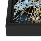 Metallic Jellyfish III Framed Canvas Print Gallery Image 3