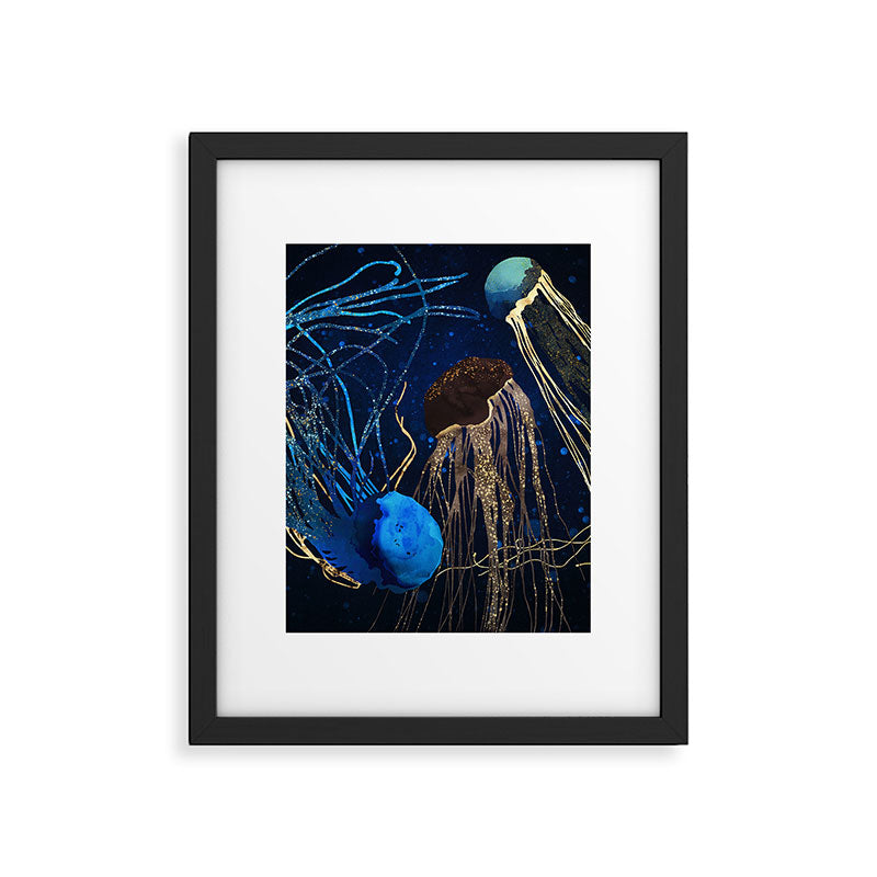 Metallic Jellyfish IV Framed Art Print Gallery Image 6
