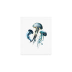 Metallic Jellyfish V-Custom Art Print Gallery Image 1