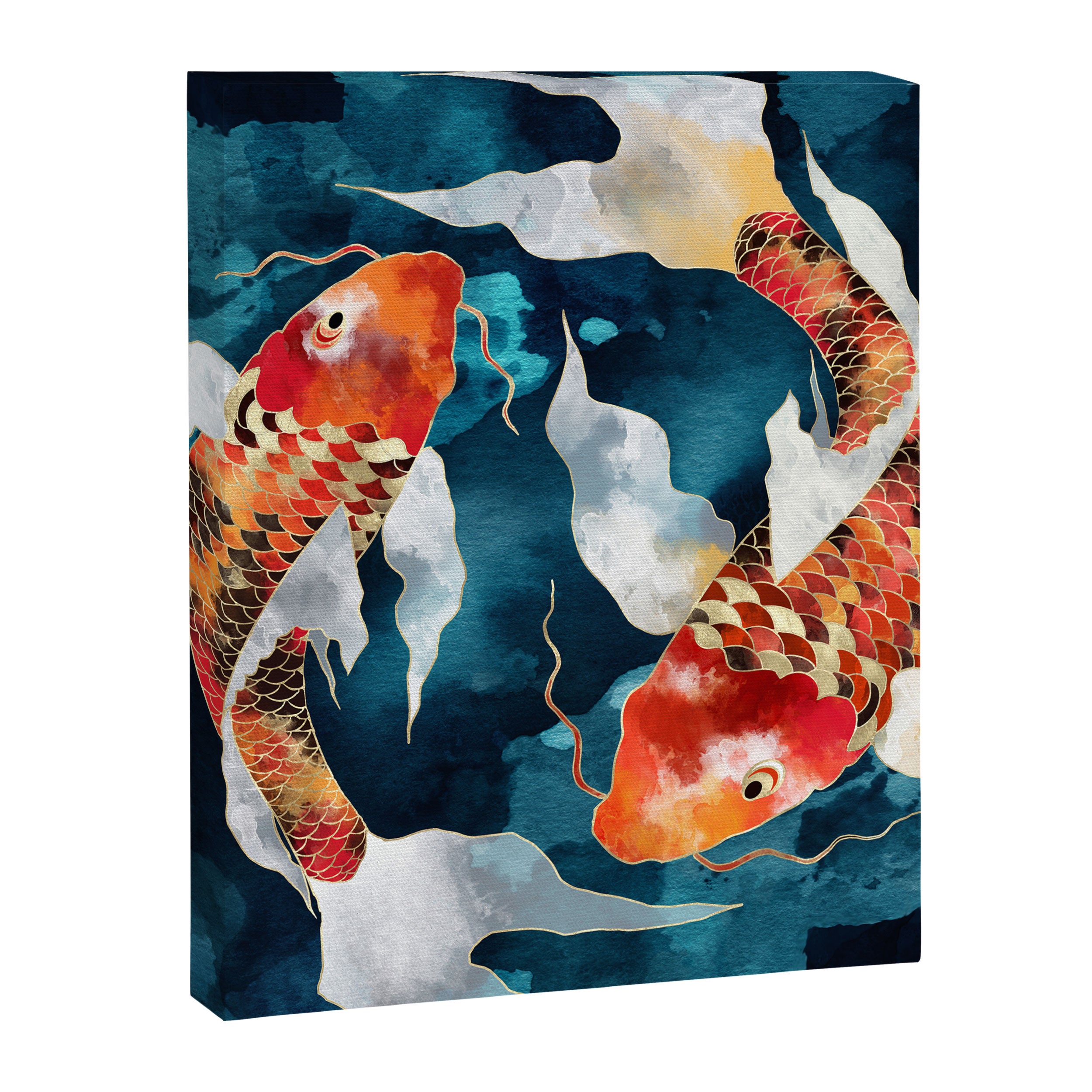 Metallic Koi II Canvas Print Gallery Image 8