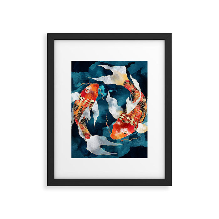 Metallic Koi II Framed Art Print Gallery Image 1