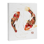 Metallic Koi II-Custom Canvas Print Gallery Image 8