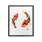 Metallic Koi II-Custom Framed Canvas Print Gallery Image 8