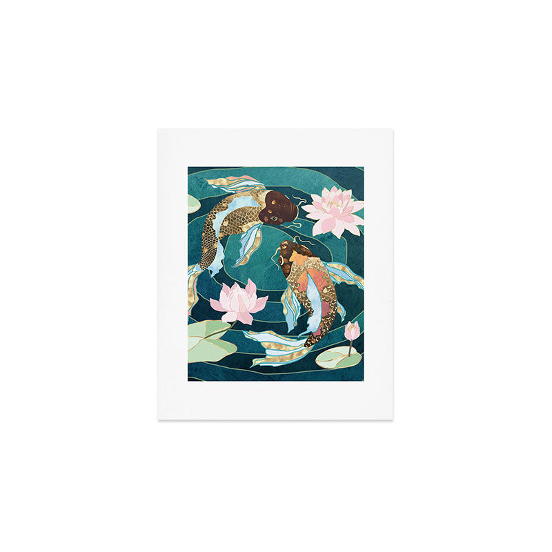 Metallic Koi III Art Print Gallery Image 1