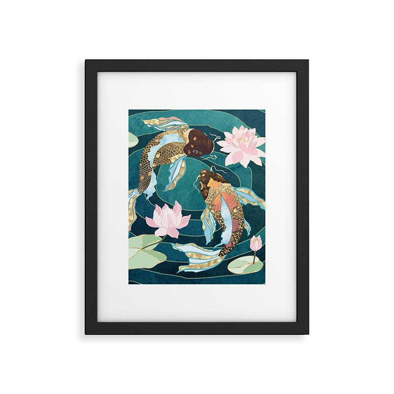 Metallic Koi III Framed Art Print Gallery Image 4