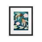Metallic Koi III Framed Art Print Gallery Image 4
