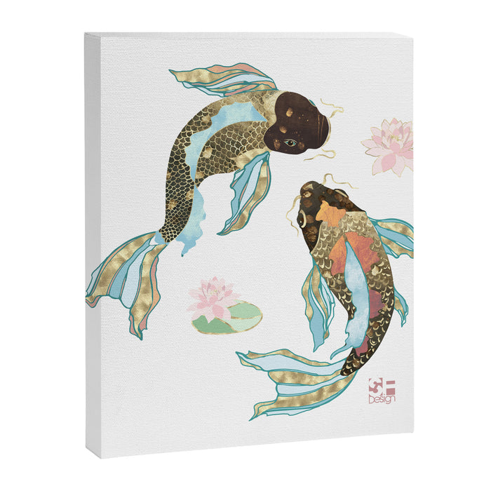Metallic Koi III-Custom Canvas Print Gallery Image 1