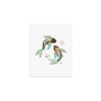 Metallic Koi III-Custom Art Print Gallery Image 1