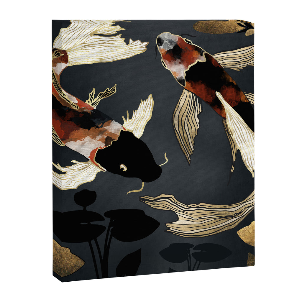 Metallic Koi IV Canvas Print Gallery Image 8