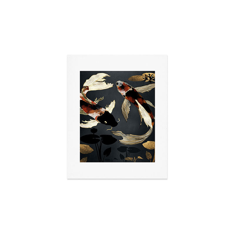 Metallic Koi IV Art Print Gallery Image 1